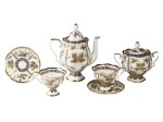 Serwis 6/14, bone china 100-6470