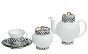 Serwis kostna porcelana Lomonosow (100-1030)
